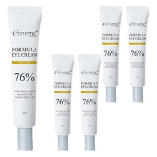 에스테틱하우스 포뮬러 골드스네일 76% 아이크림, 5개, 30ml
