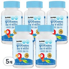 DRPOY 兒童鈣維他命D口含錠 135g, 90顆, 5罐