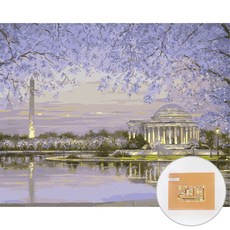 ARTJOY DIY名畫系列數字油畫 50*40cm, 美好的一天, 1幅