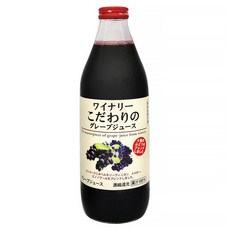 ALPS WINE 阿爾卑斯 紅葡萄果汁, 100%紅葡萄汁, 日本原裝進口, 1L, 1瓶