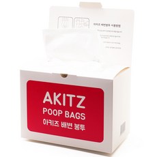 AKITZ 寵物用香氛紙巾垃圾袋 100入, 混合顏色, 1個, 100件