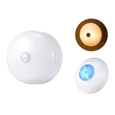 MoniSee 莫尼希 北歐風觸控夜燈無線門鈴 電池款/套組/一對一 小夜燈/床頭燈/居家門鈴/音樂門鈴, 1組