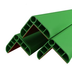 WONDER PAPA 氣墊防撞護角, 綠色, 3個