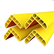 WONDER PAPA 氣墊防撞護角, 黃色, 4個