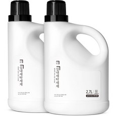 살림백서 실내건조용 세탁세제 드럼용 본품, 2.7L, 2개