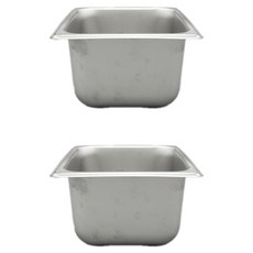 不鏽鋼營業用調理盤 底部, 2個