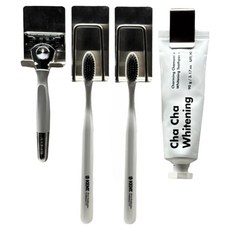 홈나나 2세대 올 스텐 칫솔걸이 2인 세트, 1개, 스테인레스