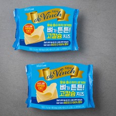 남양유업 드빈치 뼈가튼튼 고칼슘 치즈 15매, 270g, 2개