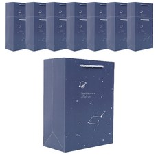 Maket Gamseong 宇宙星座購物袋 15入, 藍色
