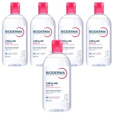 BIODERMA 舒敏TS高效潔膚液, 500ml, 5瓶