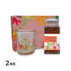 허브플러스 허브차 필터컵세트, 로즈힙 차+머그컵, 2세트