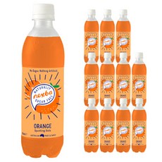 nexba 無糖橘子汽水, 12個, 450ml