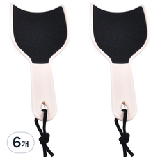 마켓링 깨끗한 다양 발각질제거기 베이지, 200g, 6개, 1개입