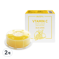 아토젯 비타민 샤워기 헤드 필터, 2개, 블루레몬향