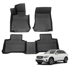 더존 입체 포집 TPE 카매트 풀세트, 벤츠 GLC(2016~2021), 올블랙