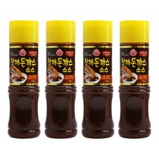 오뚜기 참깨 돈까스 소스 S, 470g, 4개