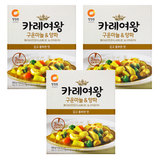 清淨園 Curry Queen 咖哩女王 烤大蒜洋蔥, 160g, 3盒