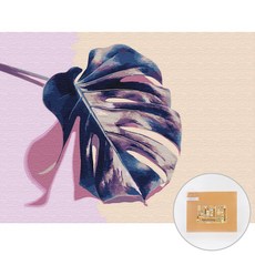 아트조이 DIY 명화그리기 30 x 40 cm, 몬스테라 리프, 1개