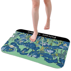 HOMEDAUM 可水洗軟Q珪藻土腳踏墊, 私人花園, 1個