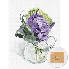 아트조이 DIY 명화그리기 30 x 40 cm, 싱그러운 화병, 1개
