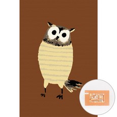 아트조이 DIY 명화그리기 10 x 15 cm, 부엉부엉이, 1개