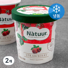 롯데웰푸드 나뚜루 스트로베리 아이스크림 (냉동), 474ml, 1개입, 2개
