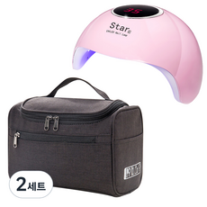 Yumi美甲燈Star6+收納包組, 黑色（包）, 2組