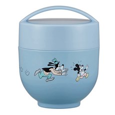 Skater 手提雙層保溫便當盒 LDNC6AG 540ml, 米奇, 1組