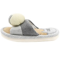 兔子腳 兒童款 貓貓客廳室內拖鞋