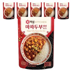 백설 마파두부 덮밥소스, 6개, 180g