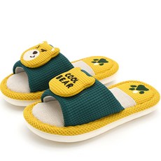 Rabbitfoot 兒童款動物園全家福客廳拖鞋