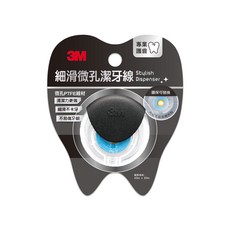 3M 細滑微孔潔牙線 簡約造型, 2個裝, 1組