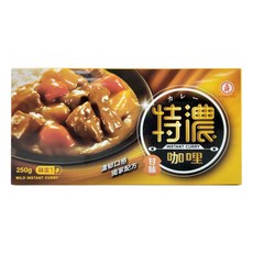 工研 特濃甘味咖哩 250g, 1盒