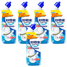 Magic Amah 妙管家 馬桶芳香清潔劑 清水百合香, 750g, 5瓶