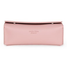 퍼니메이드 가죽 필통 스퀘어, 로맨틱 핑크, 1개