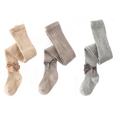 오렌지다몸 여아용 리본 팬티 스타킹 3종 세트