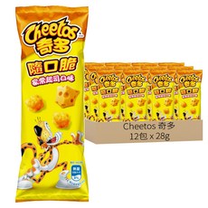 Cheetos 奇多 隨口脆 家常起司口味玉米脆, 72包, 28g