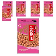 台灣土豆王 五香花生, 精選台灣優質花生，五香風味濃郁，傳統工藝製作，方便包裝, 130g, 6包