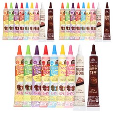 펀플러스 초콜릿 데코펜 9종 세트, 180g, 3세트