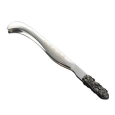 不鏽鋼立體雕花茶夾, 1個, 混和顏色