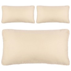 홈랩 릴렉스 필로우 기절베개, 베이지 + 아이보리, 3개
