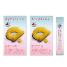 GC녹십자웰빙 알파CD 핏 14p, 42g, 2개