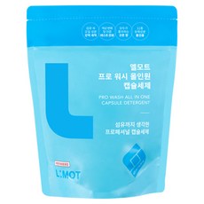 L MOT Pro-wash 多效合一膠囊洗衣精, 30入, 1個