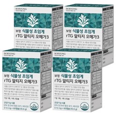 保寧蔬菜超臨界奧米加 3 30.6g, 60顆, 4盒