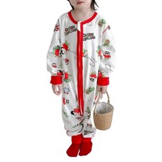 愛北鼻 無痕長袖防踢被 柔軟親膚 無骨縫合 卡通圖案