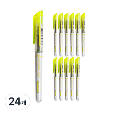 morning glory Pro Mahalight螢光筆, 黃色, 24個