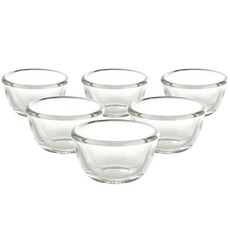 Samho Glass Lucky Glass 主廚醬料碟 40ml LG-222003 6入, 透明, 1個