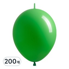 조이벌룬 링커풍선 30cm, 라임그린, 200개