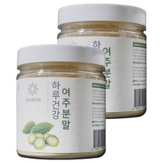 난다라이프 저온가공 하루건강 여주분말, 2개, 120g