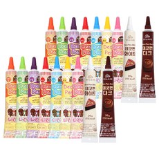 펀플러스 초콜릿 데코펜 9종 세트, 180g, 2세트